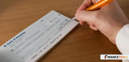 cheque sign