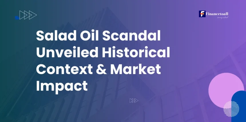 Salad Oil Scandal Unveiled: Historical Context & Market Impact