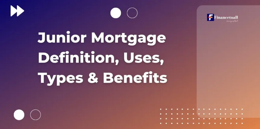 Junior Mortgage Definition, Uses, Types & Benefits